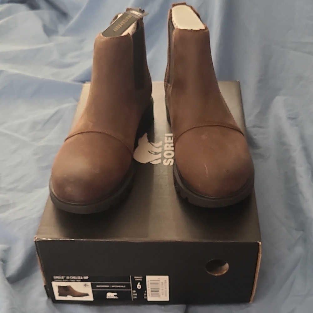 Sorel Women's Chocolate Ankle Booties